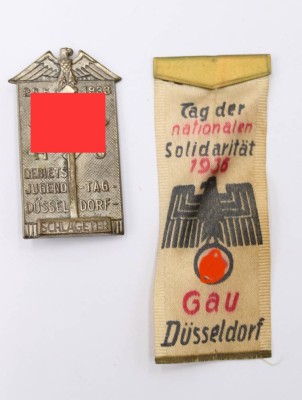 Auktion 364<br>2 Erinnerungsabzeichen, 3. Reich [1]