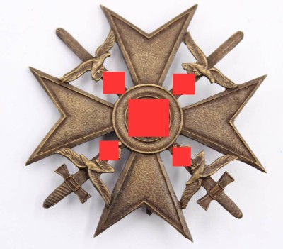 Auktion 364<br>Replik, Spanien-Kreuz mit Schwertern [1]