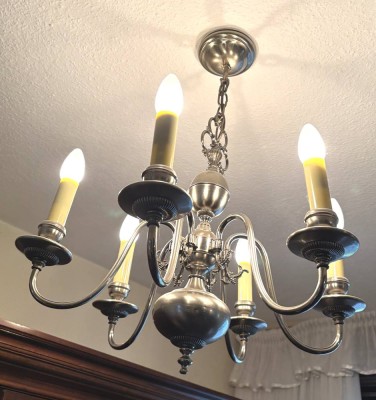 Auktion 364<br>Messing Deckenkrone [1]