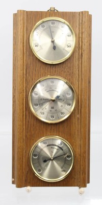 Auktion 364<br>Wetterstation, ungemarkt, ca. 24,5 x 11,5cm [1]