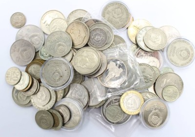 Auktion 364<br>gr. Lot russische Rubel- und Kopekenmünzen, zus. ca. 750 gr. [1]