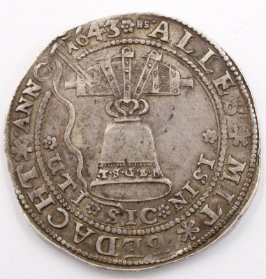Auktion 364<br>Glockenthaler 1643, AUGUSTUS HERTZOG ZU BRAUNS UND LU, (98) [1]