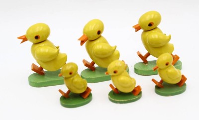 Auktion 364<br>6x div. Erzgebirge Enten 