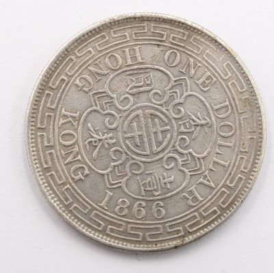 Auktion 364<br>Hong Kong Dollar 1866, Queen Victoria [1]