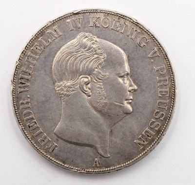 Auktion 364<br>Vereinsmünze  3 1/2 Gulden1856, Preussen, Friedr. Wilhelm IV König [1]