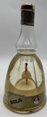 Auktion 364<br>Bols Ballerina Flasche, Spieluhr mit Tänzerin, Danziger Goldwasser, orig. Füllumg, aber bereits Schraubverschluss geöffnet [1]