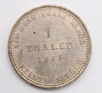 Auktion 364<br>1 Thaler 1835, Wilhelm IV, König von Hannover (41) [1]