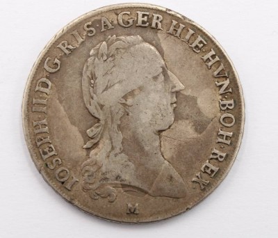 Auktion 364<br>Kronentaler 1786, Österreich, Maria Theresia, D--4 cm, ca. 29,3 gr. [1]