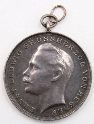 Auktion 364<br>Tapferkeitsmedaille, Grossherzog von Hessen, Silber. [1]