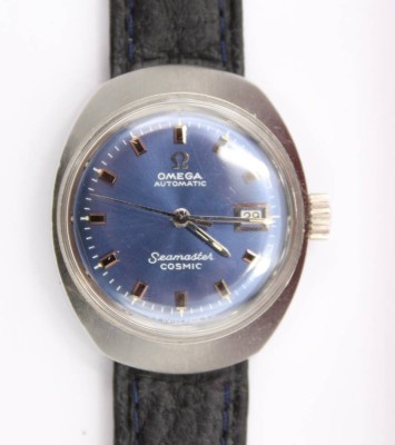 Auktion 364<br>Damen-Armbanduhr, OMEGA Seamaster, Automatic, Werk läuft, ca. D-2,5cm, orig, Etui [1]