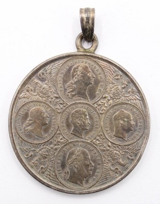 Auktion 364<br>Silber Medaille 1907, Dem guten alten Thaler zu ehren