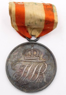 Auktion 364<br>Verdienste um den Staat, Medaille, Friedrich Wilhelm III,  am Band [1]