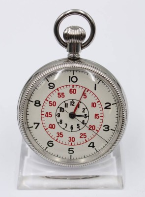 Auktion 364<br>Taschenuhr, wohl Zenith - Royal Navy H.S. 3, Werk läuft, D-5cm [1]