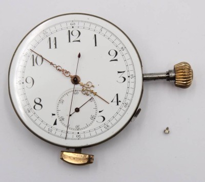 Auktion 364<br>Taschenuhrwerk, Werk läuft an, ca. D-5cm [1]