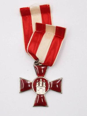 Auktion 364<br>Hanseatenkreuz an Band, Hamburg [1]
