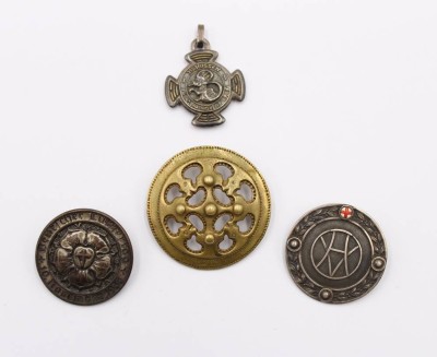 Auktion 364<br>4x div. Nadeln, etc. 2x Silber [1]
