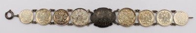 Auktion 364<br>Armband mit Kopekenmünzen 