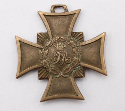 Auktion 364<br>Sachsen Erinnerungskreuz 1866 - Spessart [1]