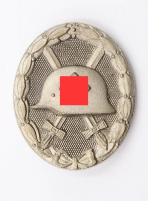 Auktion 364<br>Verwundetenabzeichen in silber, Herst. 