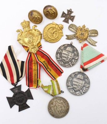 Auktion 364<br>10x div. Orden und Abzeichen, 1. WK [1]
