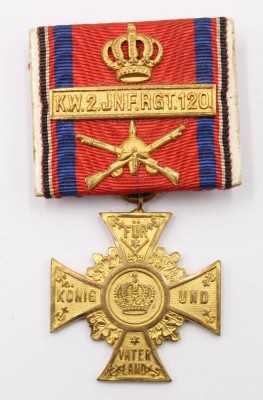 Auktion 364<br>Regiments-Erinnerungskreuz [1]