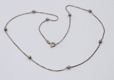 Auktion 364<br>925er Silberkette, ca. 3gr., L-45cm [1]