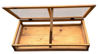 Auktion 364<br>gr. Tischvitrine 100x50 cm, H-16 cm [1]