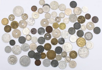 Auktion 364<br>kl. Konvolut div. Umlaufmünzen, älter, meist Europa [1]