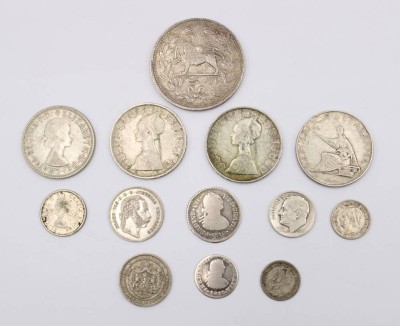 Auktion 364<br>Konvolut äterer Münzen, u.a. Russland, Italien, etc., meist Silber, alle zus. ca. 85gr. [1]