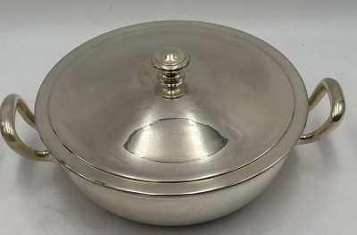 Auktion 364<br>Schale mit Deckel, Hotelsiber von 