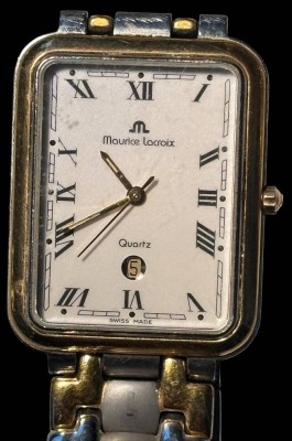 Auktion 364<br>MAURICE LACROIX REF 72170 • Damenuhr • Silber/ Gold, Werk nicht geprüft [1]