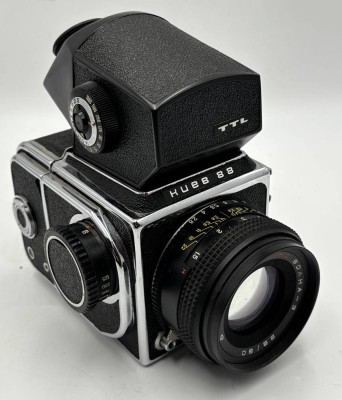 Auktion 364<br>SCHÖNE Kiev-88 MC Volna-3 2,8/80 Objektiv UdSSR Mittelformatkamera  im HASSELBLAD DESIGN [1]
