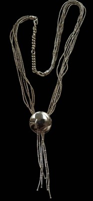 Auktion 365<br>Pierre Lang Collier mit Flyer, 5-reihig, goldfarben [1]