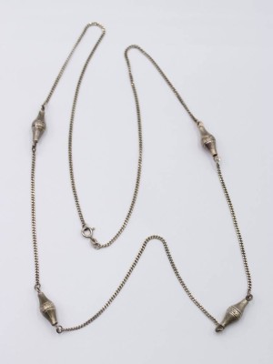 Auktion 365<br>835er Silber-Halskette, 11,6gr., L-80cm [1]