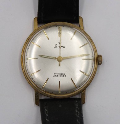 Auktion 365<br>Vintage-Armbanduhr, Trumpf, Handaufzug, Werk läuft, getragene Erhaltung, D- 3,3cm [1]