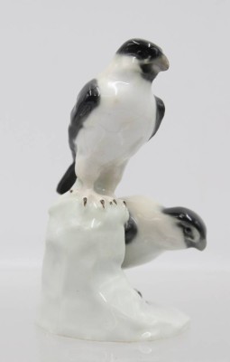 Auktion 365<br>Paar Falken, Galluba & Hofmann, bemalt, ca. H-11cm [1]