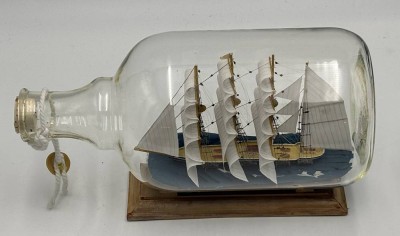 Auktion 365<br>2x Buddelschiffe, 1x 