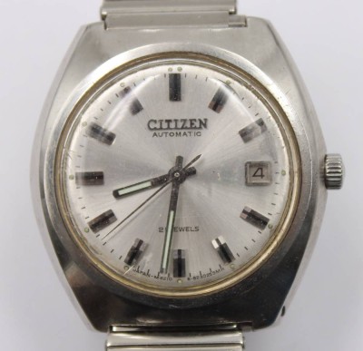 Auktion 365<br>Vintage-Armbanduhr, Citizen, Automatik, Werk läuft, getragene Erhaltung, D- 3cm [1]