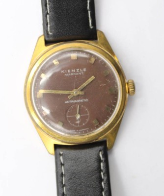Auktion 365<br>Vintage-Armbanduhr, Kienzle Markant, Handaufzug, Werk läuft, getragene Erhaltung, D- 3,5cm [1]