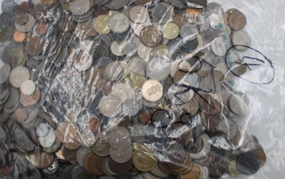 Auktion 365<br>ca, 5 Kg. Umlaufmünzen, überwiegend Dänemark [1]