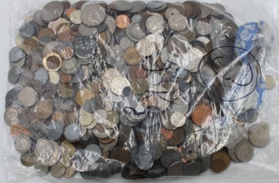 Auktion 365<br>ca, 5 Kg. Umlaufmünzen, überwiegend Dänemark [1]