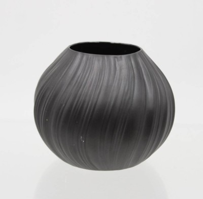 Auktion 365<br>kl. Vase, Rosenthal, Porcellaine Noir, M. Freyer, ca. H-8,5cm [1]