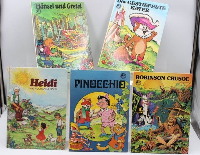 Auktion 365<br>5x Kinderbücher, je um 1979/80, teilw. Gebrauchsspuren [1]