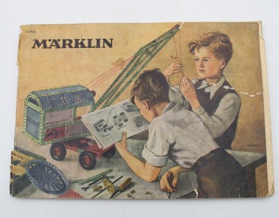 Auktion 365<br>Märklin-Katalog für Baukästen, 60er Jahre, Gebrauchsspuren [1]