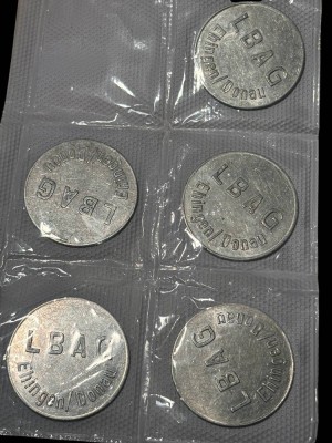 Auktion 365<br>5x Lebensmittel-Marken 