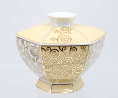 Auktion 365<br>Deckeldose, Kaiser, Collage No 1, ca. H-13,3cm [1]