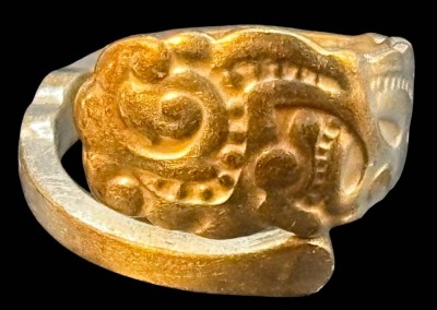 Auktion 365<br>dänischer Designerring, Copenhagen, gemarkt 