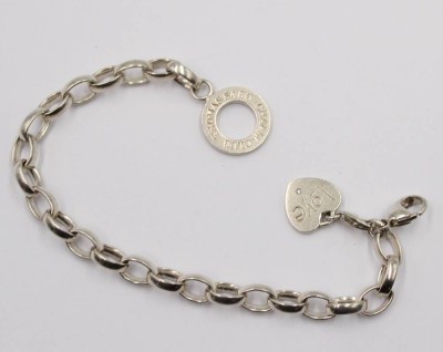 Auktion 365<br>Armband von Thomas Sabo, 925er Silber, Thomas Sabo Charm Club, 15,3gr., L-17,5-19cm [1]