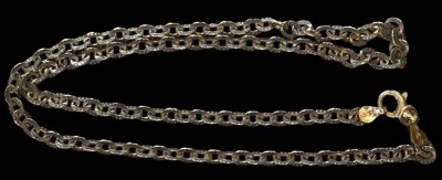 Auktion 365<br>Silberkette-925-, vergoldet, L-45 cm, 10,6 gr [1]