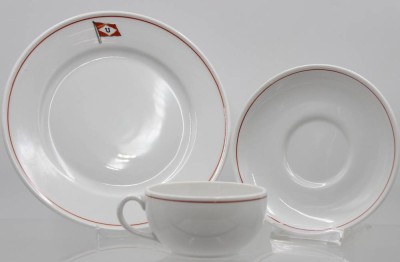 Auktion 365<br>Reederei-Messegeschirr 